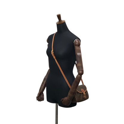 Macadam Blason Shoulder bag Brown Vintage rn6t8z