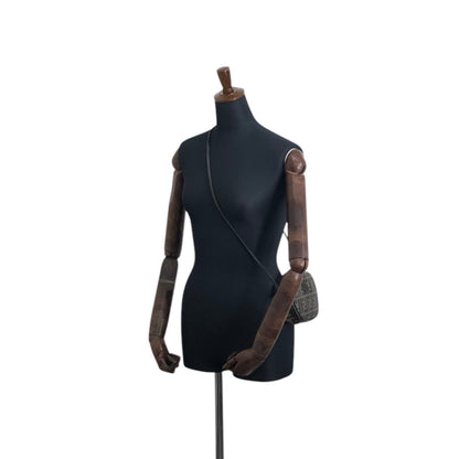 FENDI Zucca Logo Small Shoulder bag Brown Vintage 4wmehy