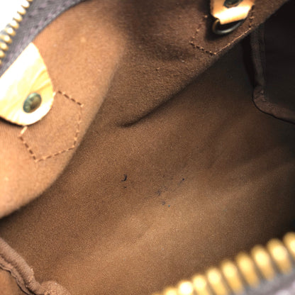 LOUIS VUITTON Monogram Small Boston bag Handbag Brown Vintage 232hgi