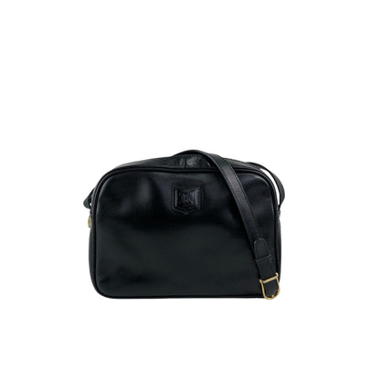 CELINE Blason Shoulder bag Black Vintage pdi5ij