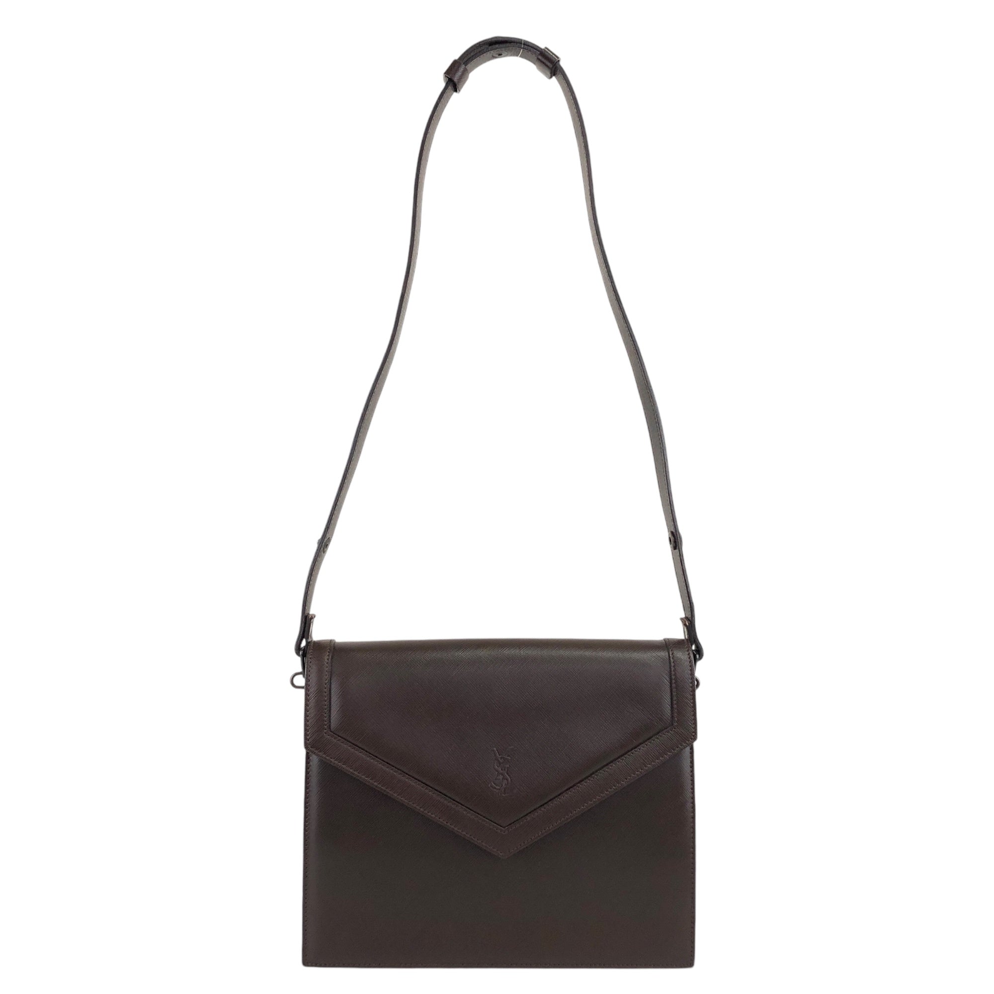 Yves Saint Laurent ショルダー ミニボストン YSL ロゴ