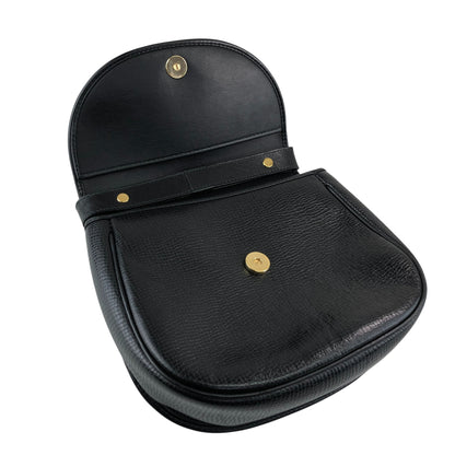 Christian Dior CD Logo Shoulder bag Black Vintage fdkx28