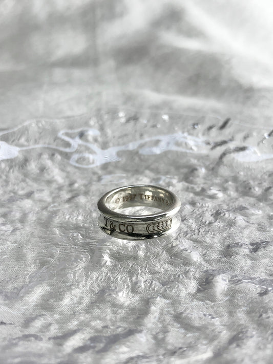Tiffany & Co. SILVER925 Ring Silver Vintage khjub2