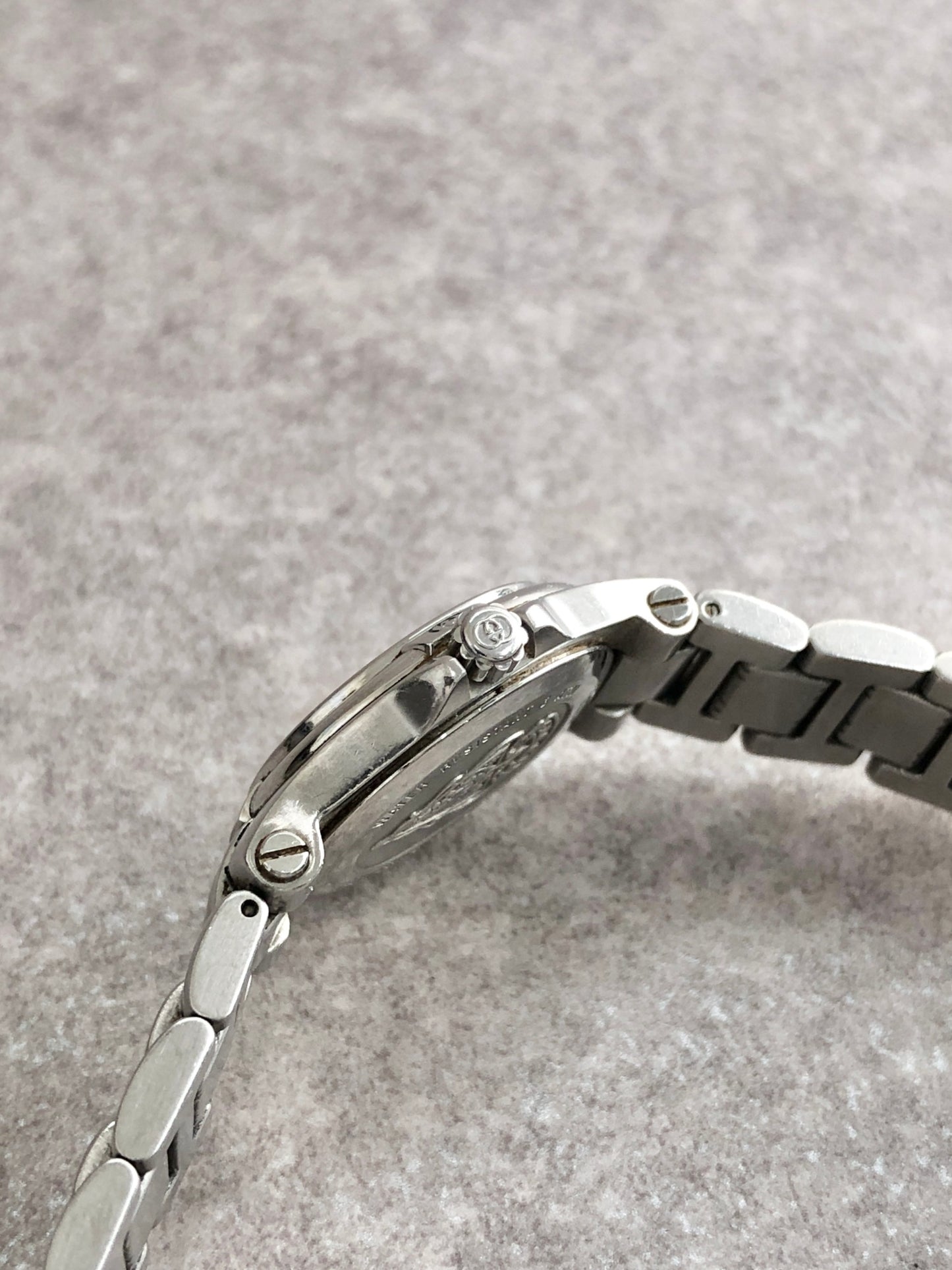 GUCCI Quartz Watch Silver 9040L Vintage rvpufk