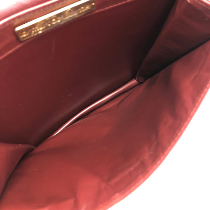 Cartier Logo Embossed Shoulder bag Bordeaux Vintage cwptvj