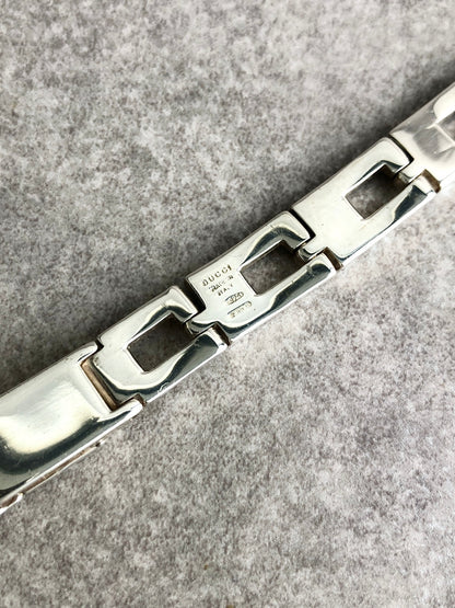 GUCCI Bracelet Silver SILVER925 Vintage cc43an