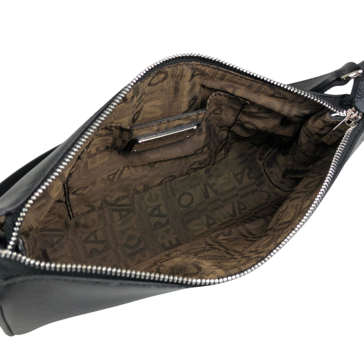 Salvatore Ferragamo Gancini Shoulder bag Black Vintage 52xyvd
