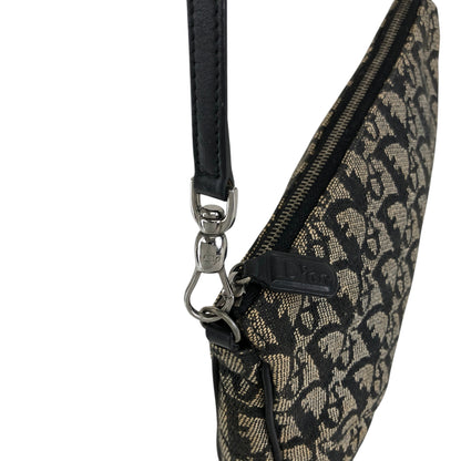 Christian Dior Trotter Shoulder bag Black Vintage gszuxb