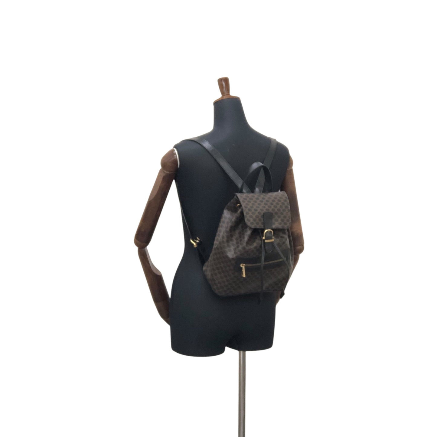 CELINE Macadam Backpack Black Vintage bbsdnb