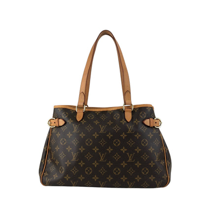 LOUIS VUITTON Monogram Handbag Batignolles Horizontal M51154 Totebag Brown Vintage f7etm4