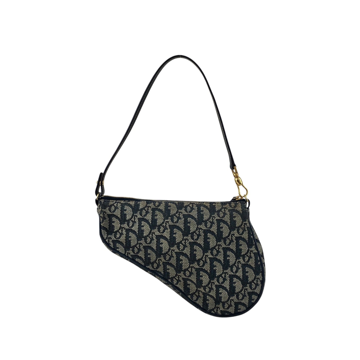 Christian Dior Trotter Shoulder bag Navy Vintage rdybbf