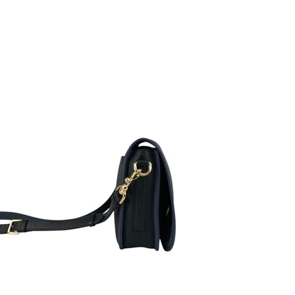 LOEWE Anagram Shoulder bag Navy×Black Vintage r7bby7