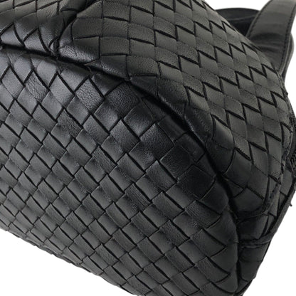 Bottega Veneta Intrecciato Round Handbag Black Vintage dp7fw3