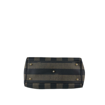 FENDI Pecan Two-way Small Boston bag Shoulder bag Black Vintage 3d83yd