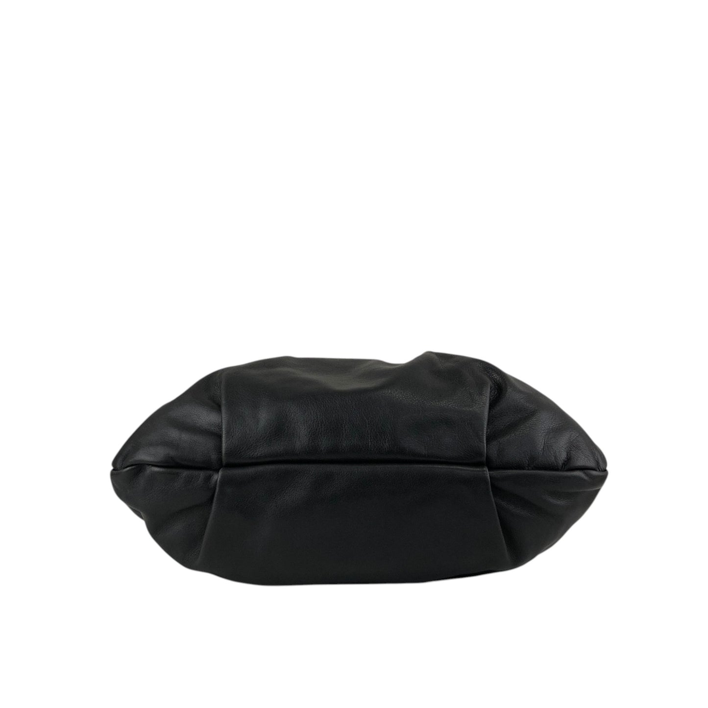 PRADA Logo Two-way Handbag Shoulder bag Black Vintage guwiir