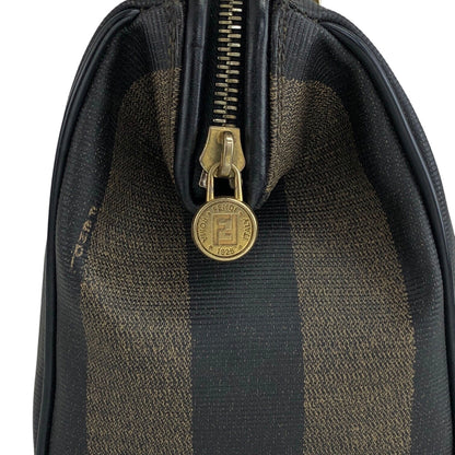 FENDI Pecan Two-way Handbag Shoulder bag Black Vintage tyz7ma