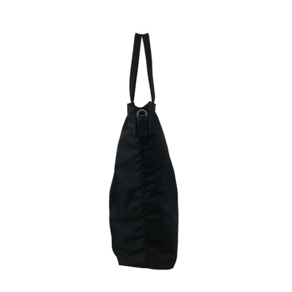 PRADA Tessuto Triangle Logo Two-way Handbag Shoulder bag Black Vintage 3syb38