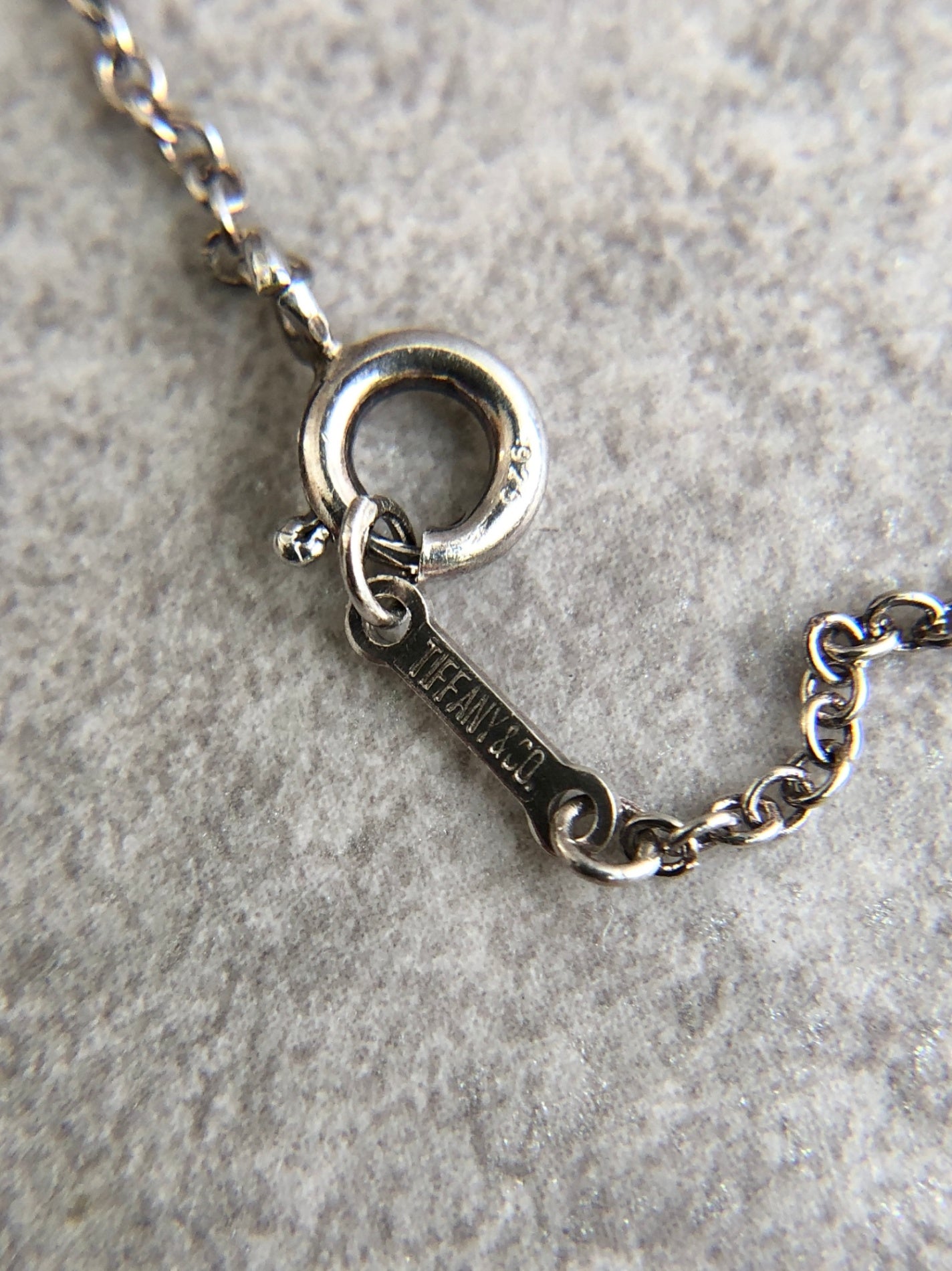 Tiffany & Co. SILVER925 Necklace Silver Vintage uvvacx