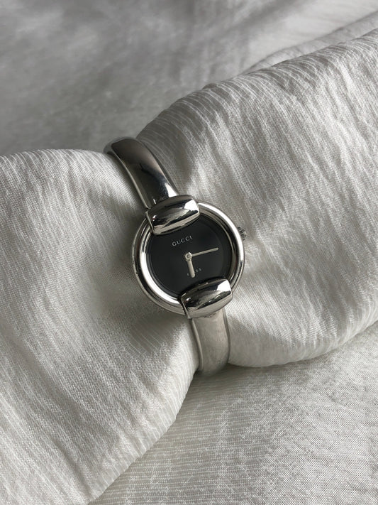 GUCCI Watch Silver 1400L Vintage hzfia7