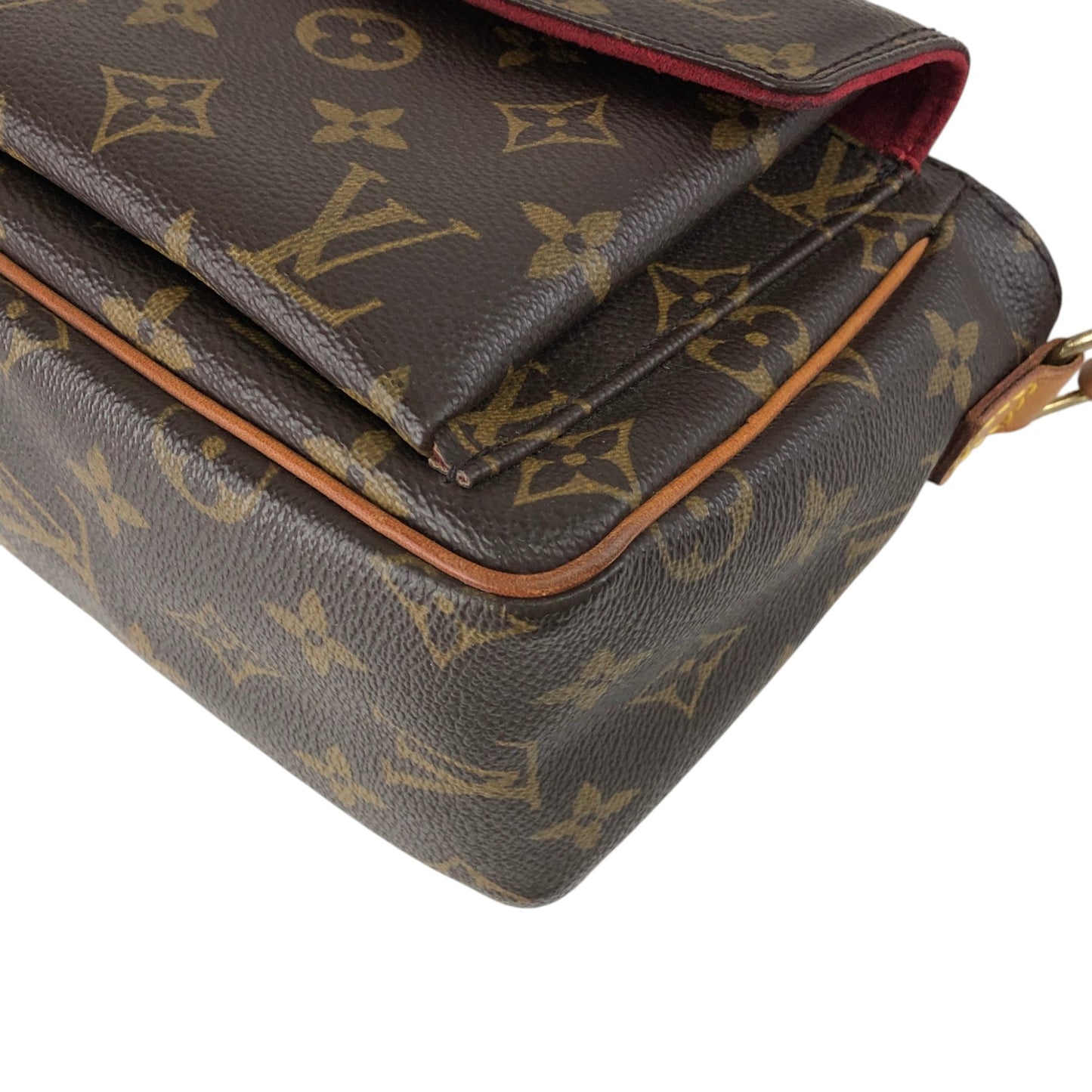 LOUIS VUITTON Monogram Shoulder bag Brown Viva-Cité PM M51165 Vintage h8pdry