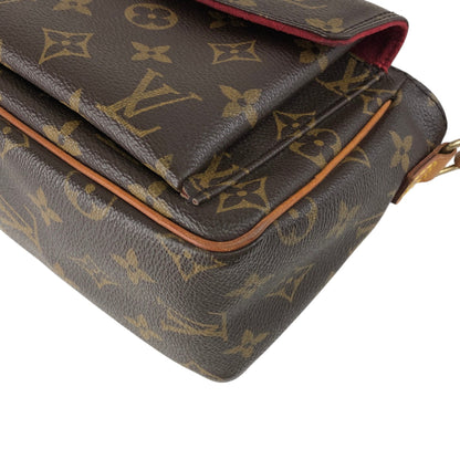 LOUIS VUITTON Monogram Shoulder bag Brown Viva-Cité PM M51165 Vintage h8pdry