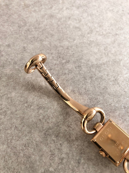 GUCCI Quartz Watch Gold Vintage　YA120521 wtdb2a
