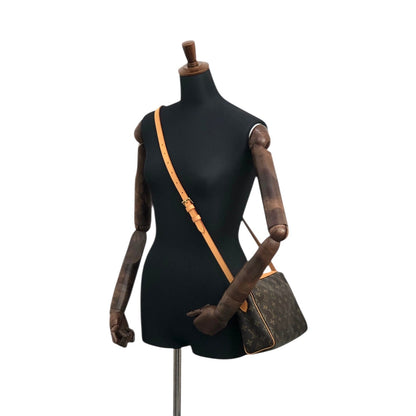 LOUIS VUITTON Monogram Shoulder bag Brown M51348 Vintage u4mwdk