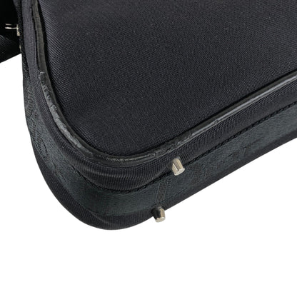 Christian Dior Logo Stone Shoulder bag Black Vintage 3ta7w7