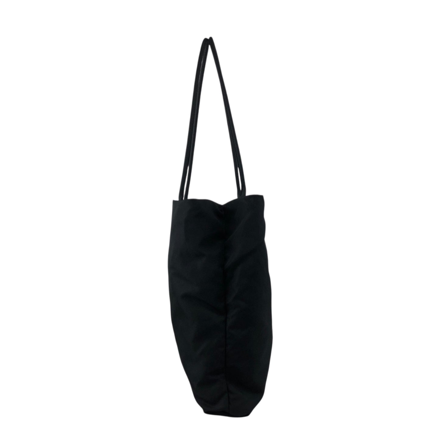PRADA Tessuto Triangle Logo Totebag Black Vintage a5e385