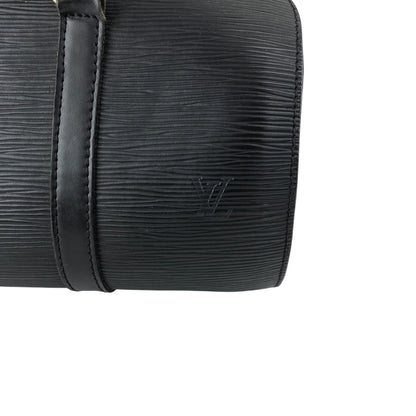 LOUIS VUITTON Handbag Barrel bag Black  Soufflot Vintage yw2s87