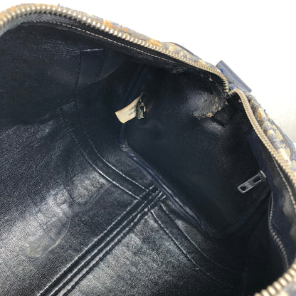 Christian Dior Trotter 波士頓包 手袋 海軍藍 復古 dmrj3p