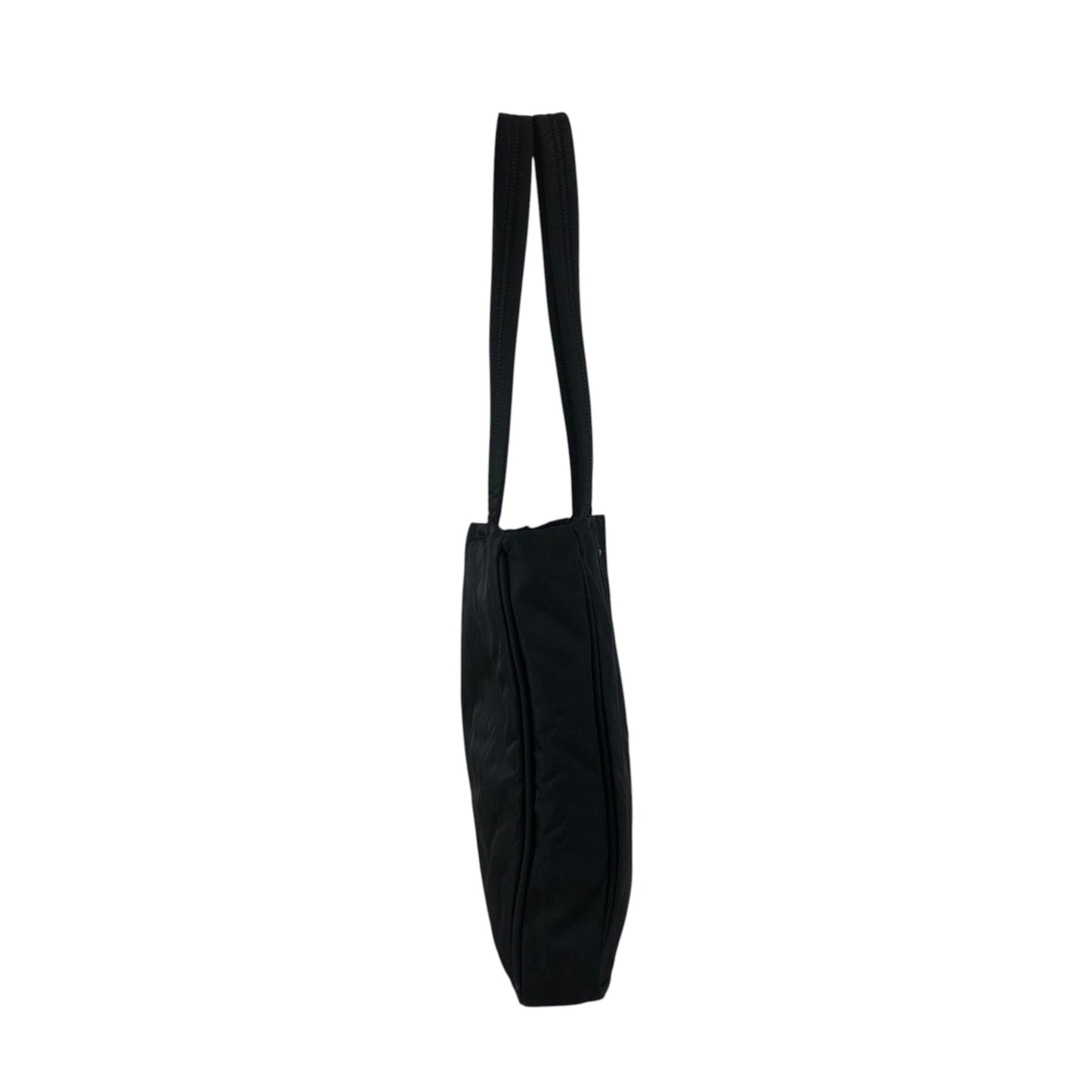 PRADA Tessuto Triangle Logo Handbag Totebag Black Vintage jsx3zw