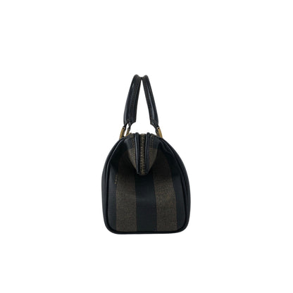 FENDI Pecan Two-way Small Boston bag Shoulder bag Black Vintage ujwz5t