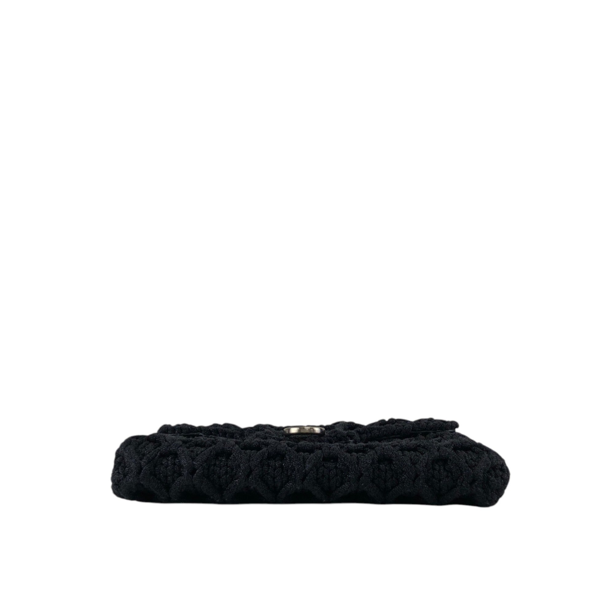 Salvatore Ferragamo Gancini Chain Shoulder bag Black Vintage