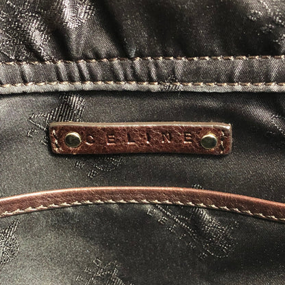 CELINE 馬車圖案肩背包 Hobobag 棕色 復古 icwcbk