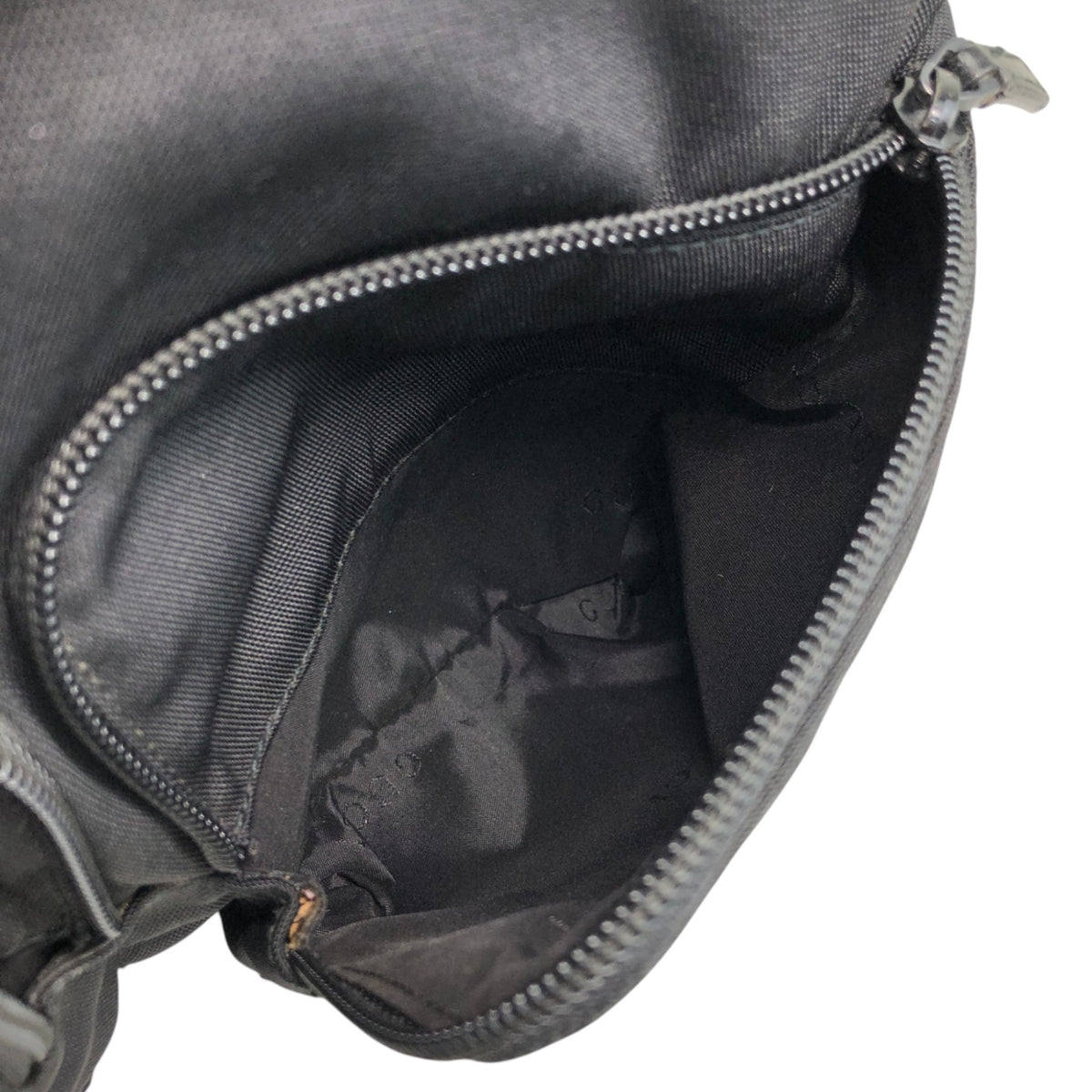 GUCCI Logo Backpack Black Vintage t2zdxz