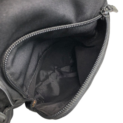 GUCCI Logo Backpack Black Vintage t2zdxz