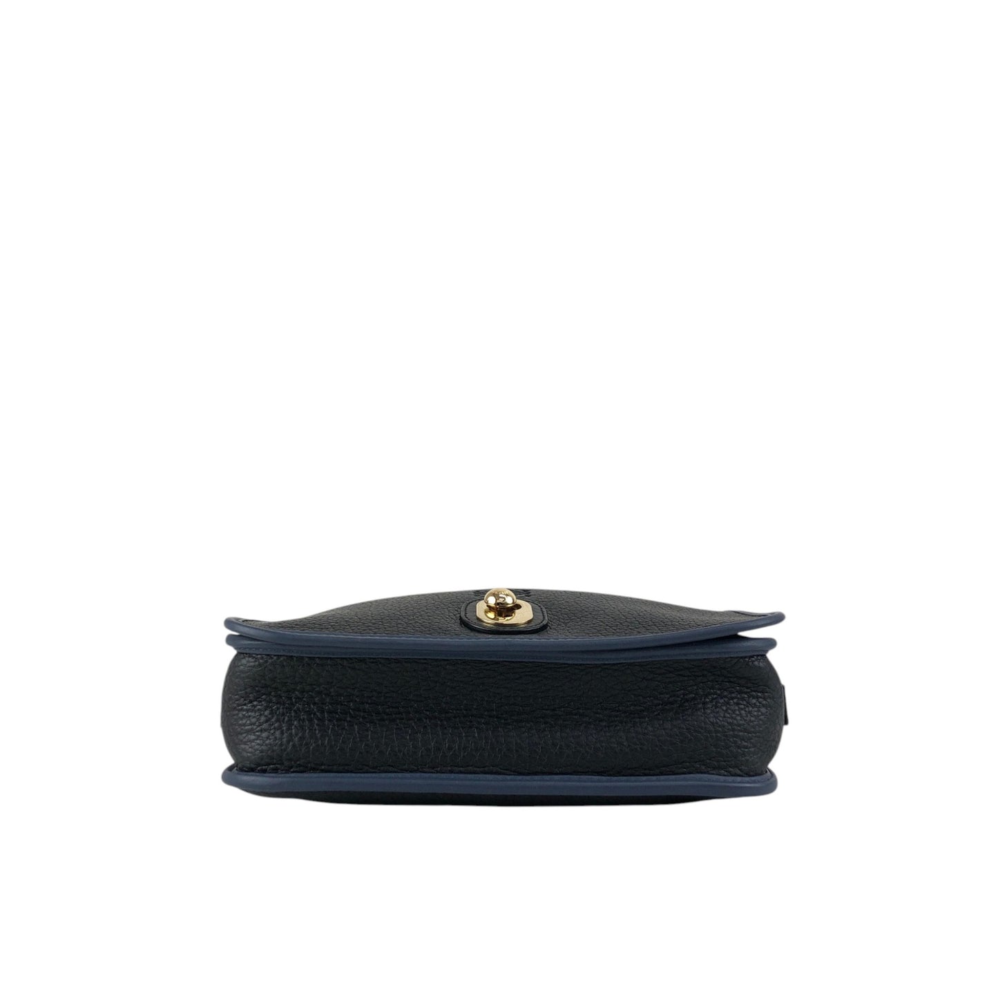 LOEWE Anagram Shoulder bag Navy×Black Vintage r7bby7