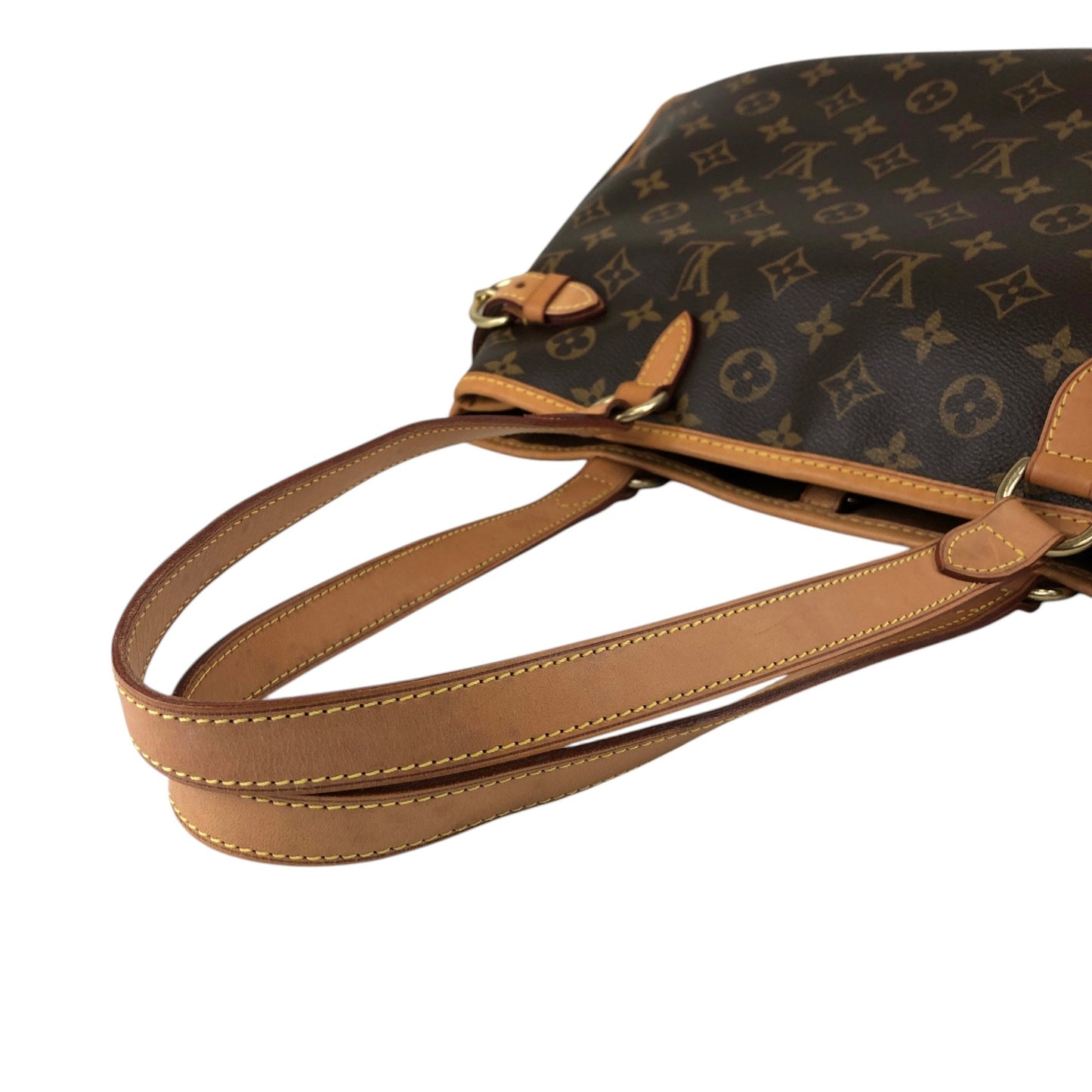 LOUIS VUITTON Monogram Handbag Batignolles Horizontal M51154 Totebag Brown Vintage f7etm4