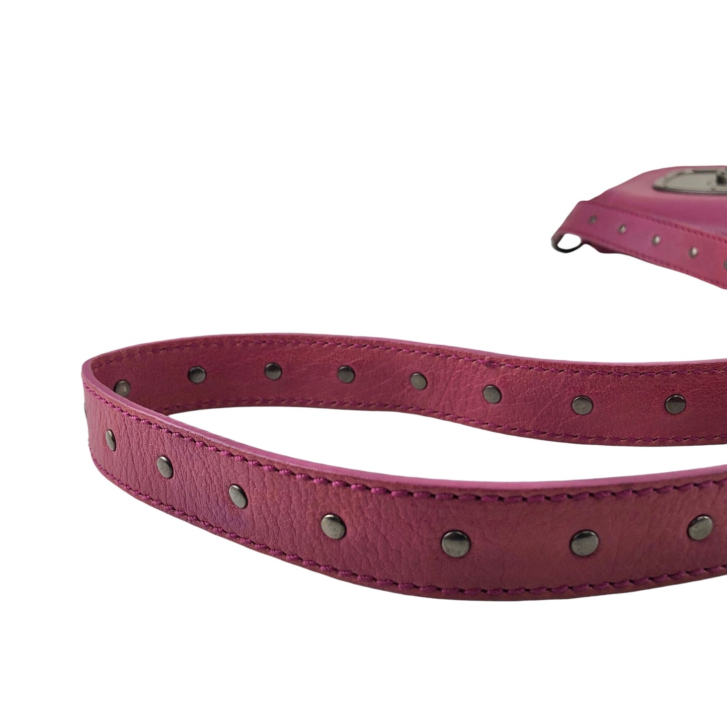 CELINE Stud Small Shoulder bag Pink Vintage hvizvp