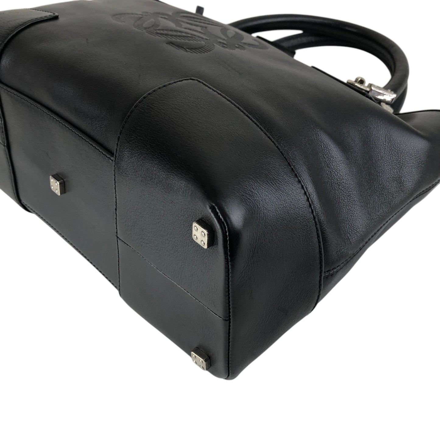 LOEWE Anagram Totebag Black Vintage hyrmur