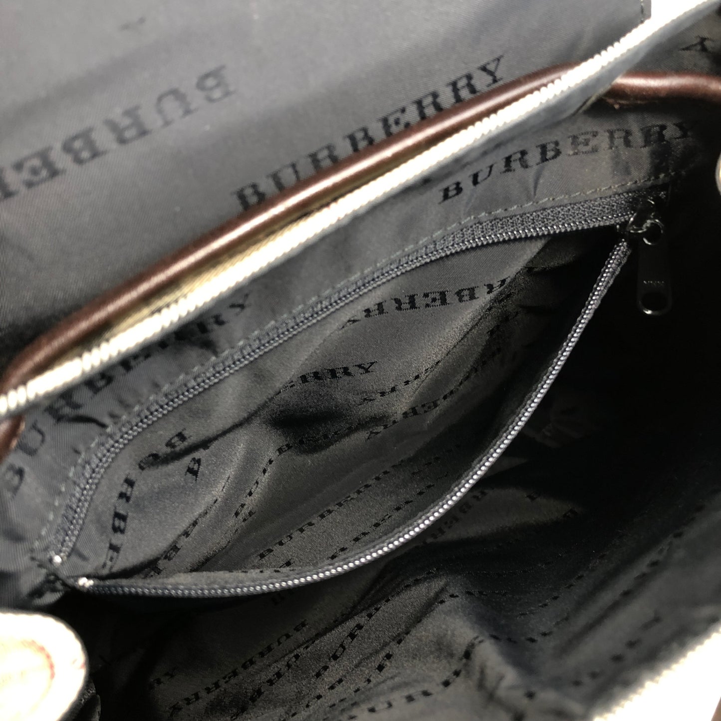 BURBERRY Nova Check Backpack Beige Vintage anxvnm