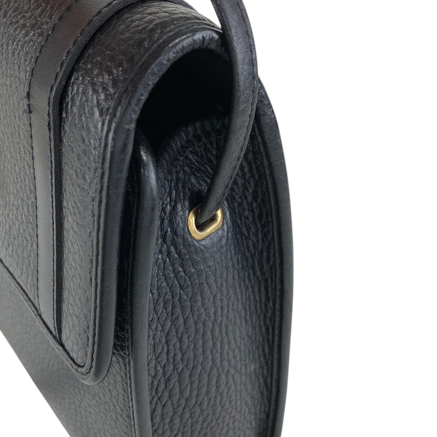 Christian Dior Logo Shoulder bag Black Vintage dm5c8k
