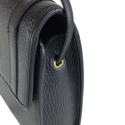Christian Dior Logo Shoulder bag Black Vintage dm5c8k