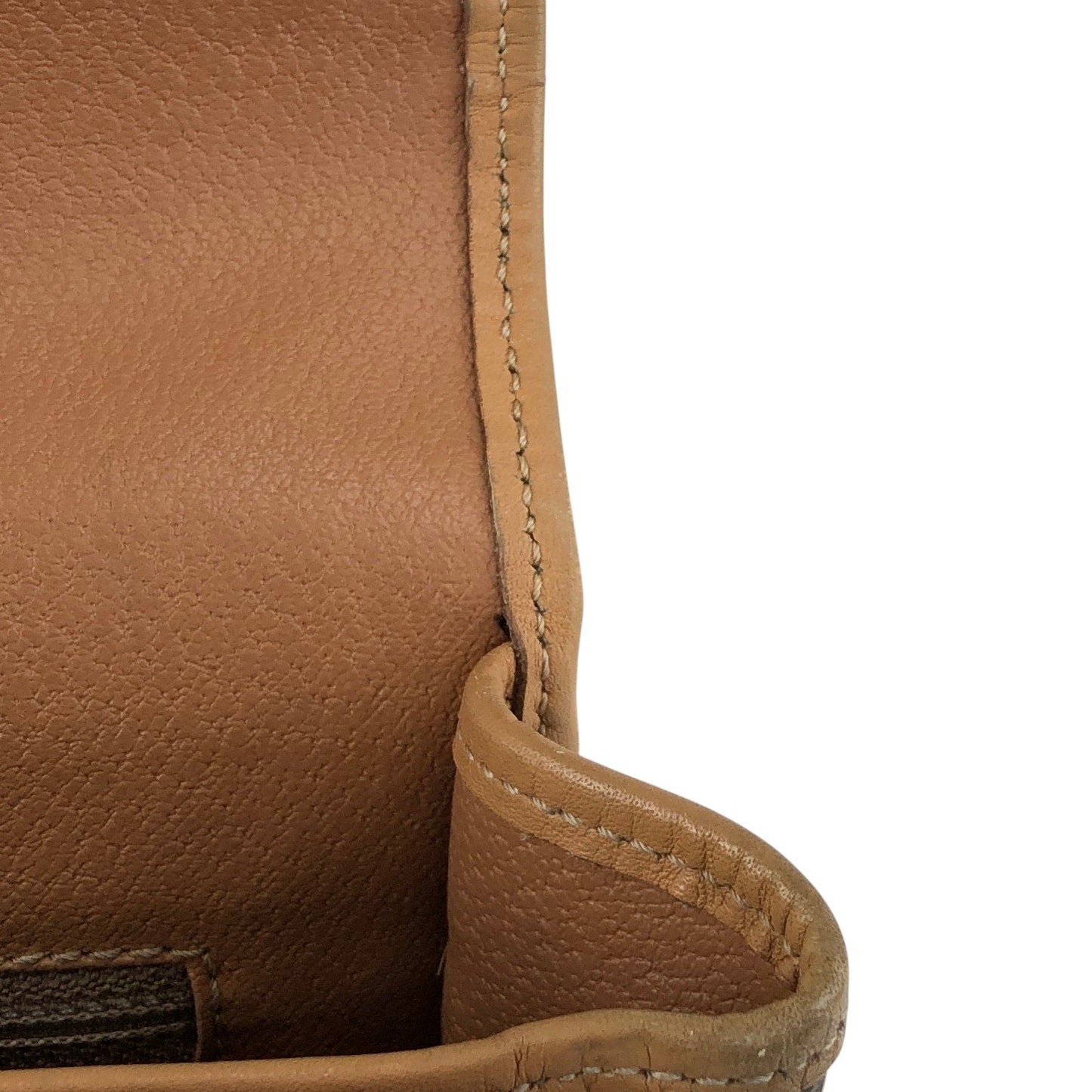 CELINE Macadam Blason Shoulder bag Brown Vintage rtiv5k
