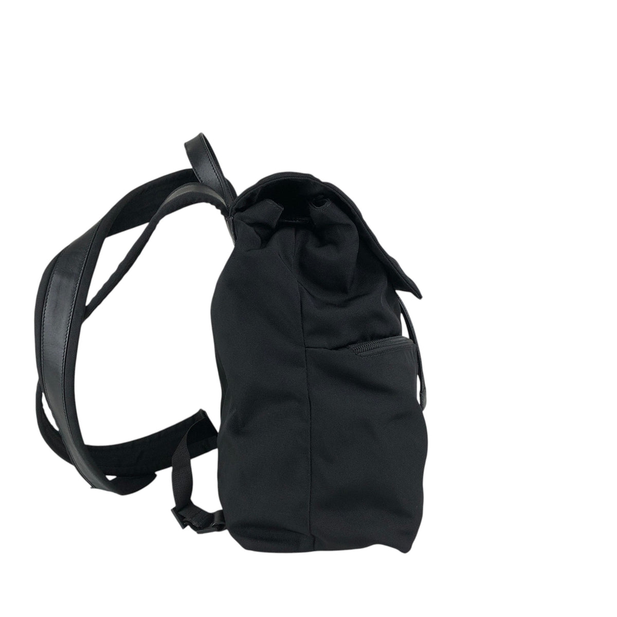 GUCCI Logo Backpack Black Vintage t2zdxz