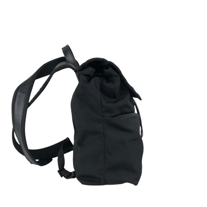 GUCCI Logo Backpack Black Vintage t2zdxz