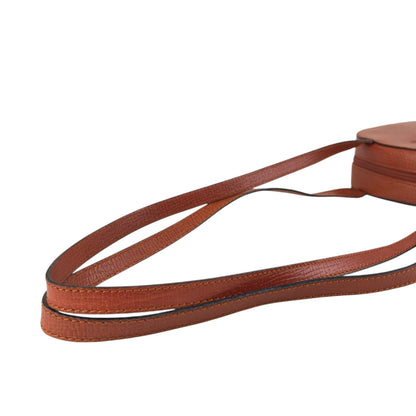 LOEWE Logo Embossed Shoulder bag Brown Vintage hhdfi4