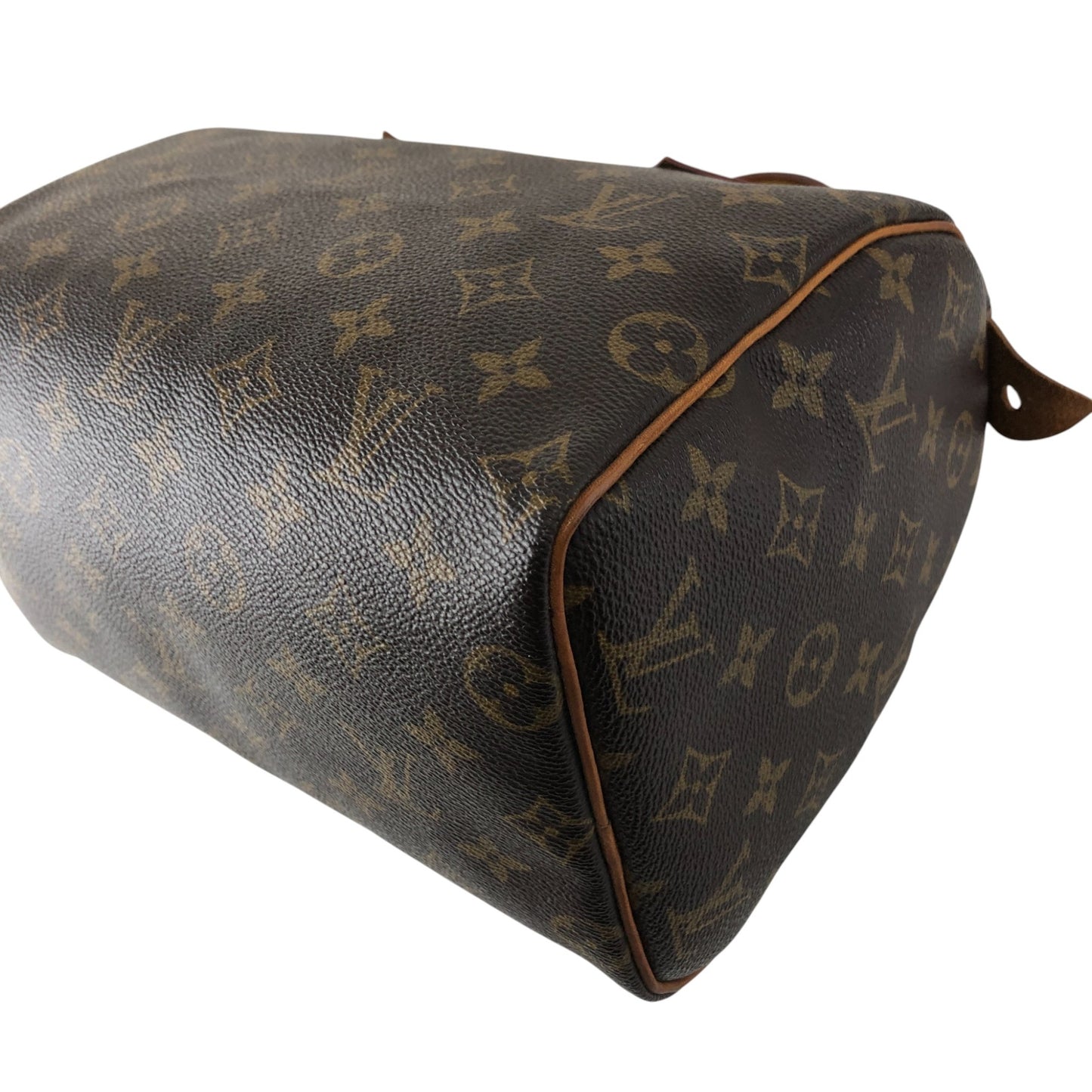 LOUIS VUITTON Monogram Small Boston bag Handbag Brown Vintage szn2aw
