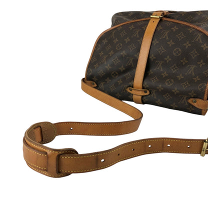 LOUIS VUITTON Monogram Shoulder bag Brown Vintage M42254 j4a4v6